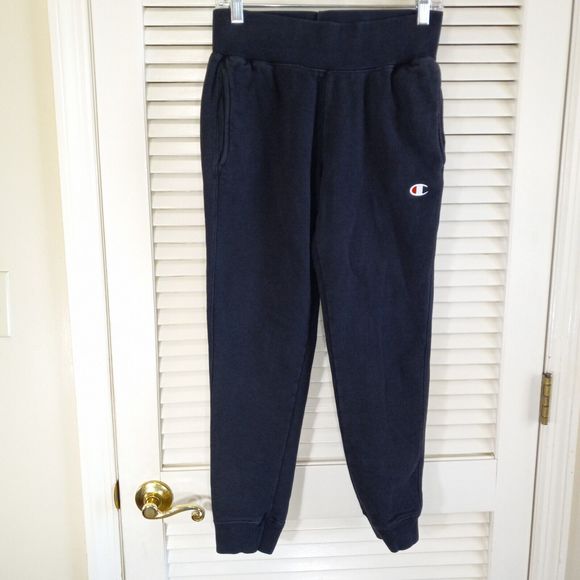 Champion Sweatpants Womens Small Black Reverse Weave Pull On Joggers Honduras - Picture 2 of 11